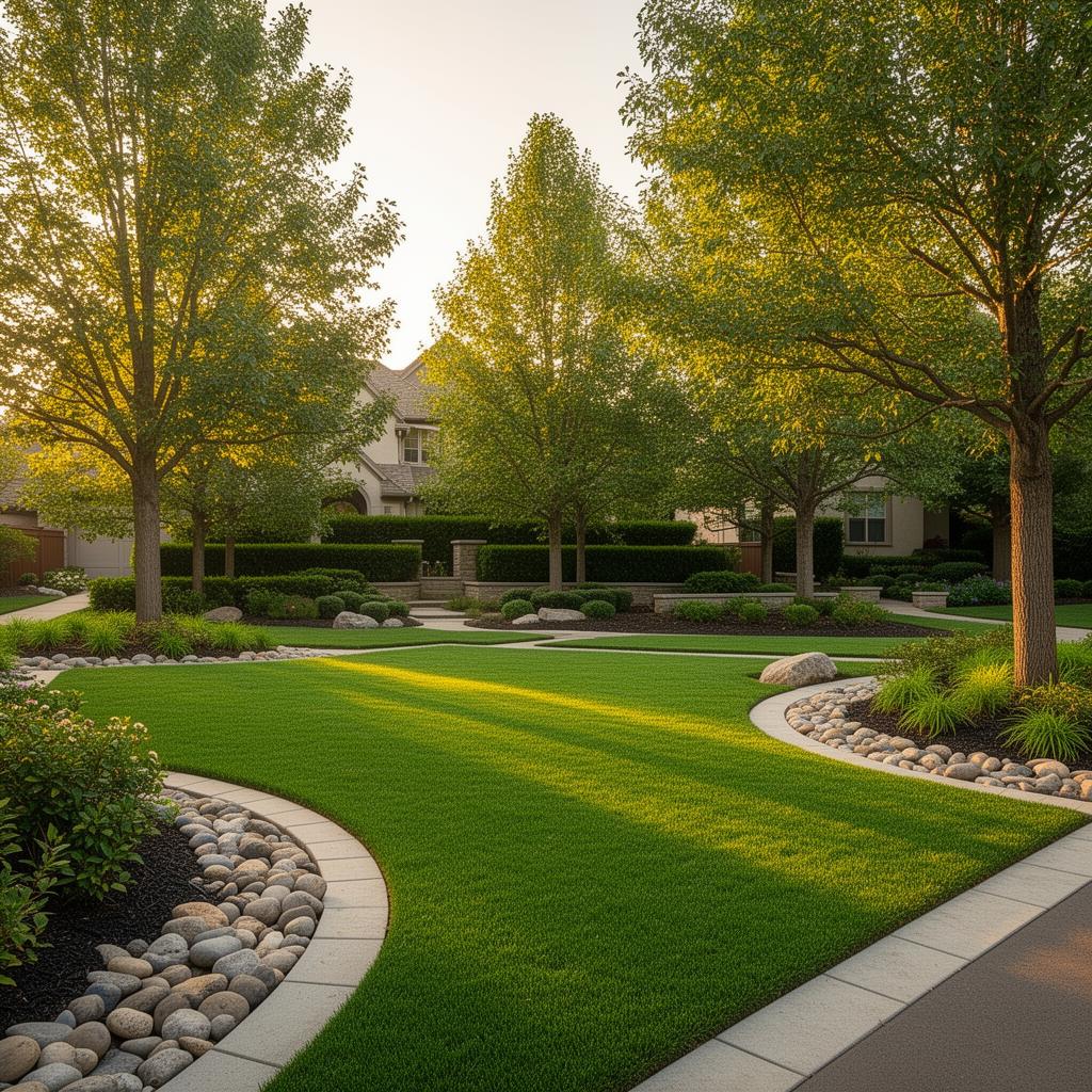 Residential landscape